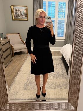 JCREW Classic Black Dress